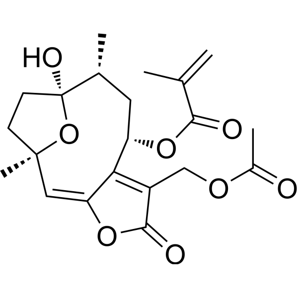 8α-(2-Methylacryloyloxy)-hirsutinolide-13-O-acetate 67667-71-4